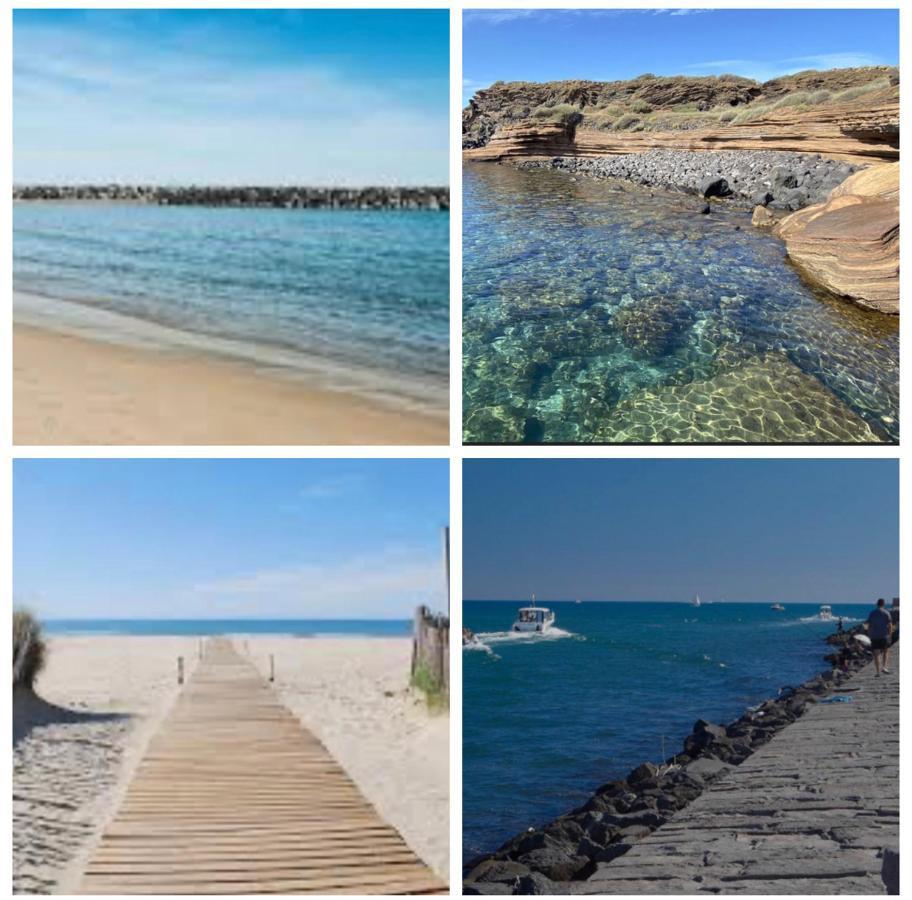 Camping Sept Fonts Agde Hotel Bagian luar foto